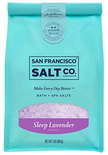 Product Cover Sleep Lavender Bath Salts - 2 lb. Luxury Gift Bag by San Francisco Salt Company