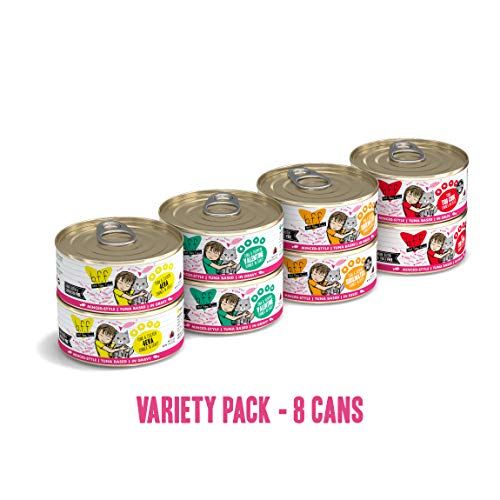 Product Cover Best Feline Friend (B.F.F.) Can Variety Pack! Cat Food, 5.5oz Can (Pack of 8)