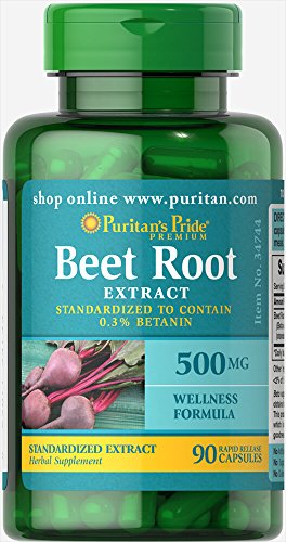 Product Cover Puritans Pride Beet Root Extract 500mg