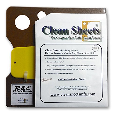 Product Cover Clean Sheets Superior Mixing Pad (12x12) - 100 Disposable Sheets FOR Toughest Job
