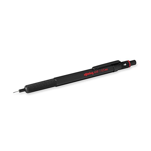 Product Cover rOtring 600 0.5mm Black Barrel Mechanical Pencil (1904443)