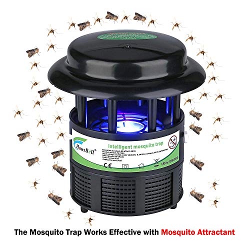 Product Cover HAUSBELL Mosquito Killer Lamp, Bug Zapper, Mosquito Trap, Pests Trap, Bug Control Inhaler, USB Powered. Works Great with Mosquito Lure (Not Included)