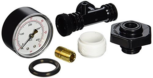 Product Cover Pentair 24850-0105 Valve and Gauge Assembly Replacement for Select Sta-Rite Pool and Spa Filters - Black