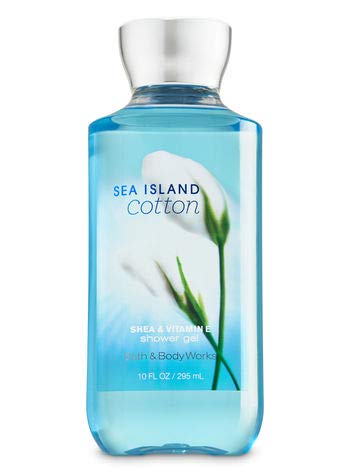 Product Cover Bath Body Works Sea Island Cotton 10.0 oz Shower Gel