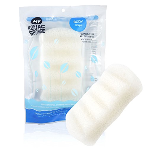 Product Cover MY Konjac Sponge All Natural Fiber Pure Body Sponge for All Skin Type