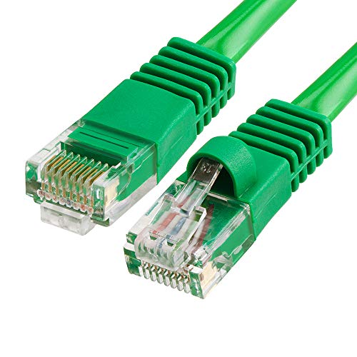 Product Cover Cmple - RJ45 CAT5 CAT5E ETHERNET LAN Network Cable - 3 FT Green