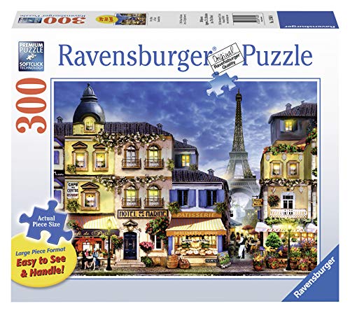 Product Cover Ravensburger Pretty Paris Large Format 300 Piece Jigsaw Puzzle for Adults - Every Piece is Unique, Softclick Technology Means Pieces Fit Together Perfectly