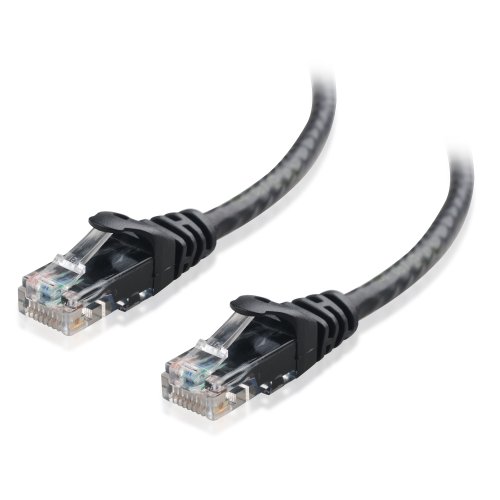 Product Cover Cable Matters Snagless Cat6 Ethernet Cable (Cat6 Cable, Cat 6 Cable) in Black 35 Feet