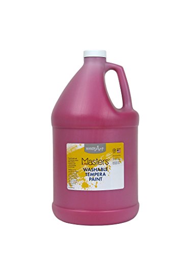 Product Cover Handy Art Little Masters Washable Tempera Paint, Gallon, Magenta