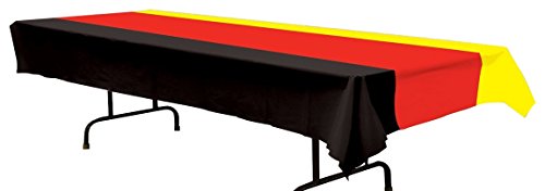 Product Cover Beistle 57940-BKRY German Table Cover, 54 by 108-Inch