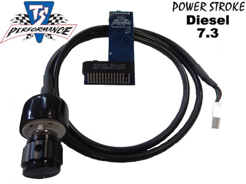 Product Cover 7.3L Ford powerstroke diesel 1994-2003 TS Performance 6 Position Chip WITH KNOB 140+ HP
