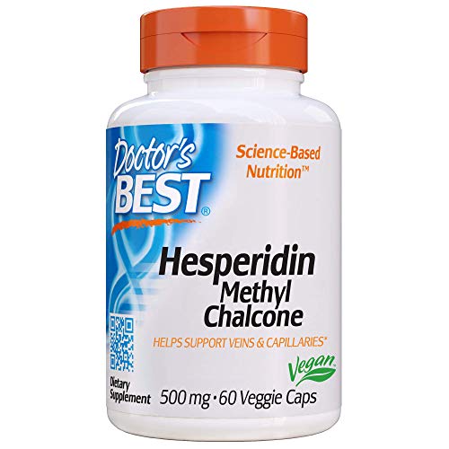 Product Cover Doctor's Best Hesperidin Methyl Chalcone, Vegetarian, 500 mg, 60 Veggie Caps