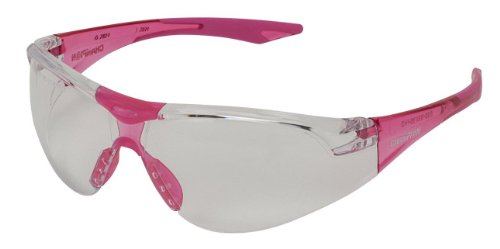 Product Cover Champion Traps and Targets Shooting Glasses Youth Clear Glasses - Pink Temples(Ballistic)