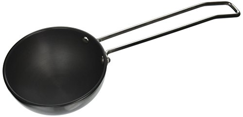 Product Cover Vinod Hard Anodized 3.25mm Thick Tadka Spice Heating Pan, Large, Black