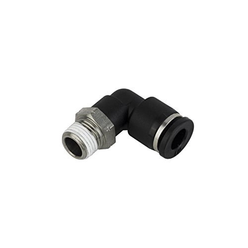 Product Cover PneumaticPlus PL-1/4-N1 Push to Connect Tube Fitting, Male Elbow - 1/4