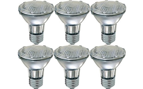 Product Cover GE Lighting 69164 38-watt 490-Lumen Energy-Efficient Halogen Spotlight Bulb with Medium Base, 6-Pack