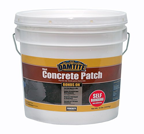 Product Cover Damtite 04012 Gray Bonds-On Vinyl Concrete Patch, 12 lb. Pail