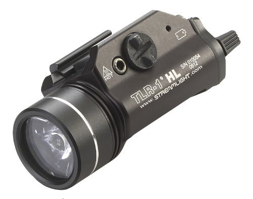 Product Cover Streamlight 69260 TLR-1 HL Weapon Mount Tactical Flashlight Light 800 Lumens with Strobe