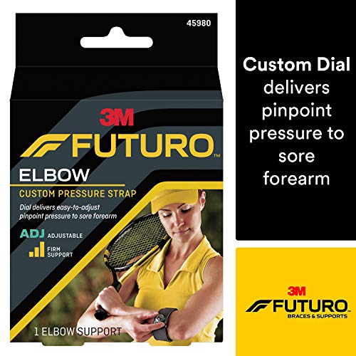 Product Cover Futuro Sport Custom Dial Tennis Elbow Strap, Firm Stabilizing Support, Adjust to Fit