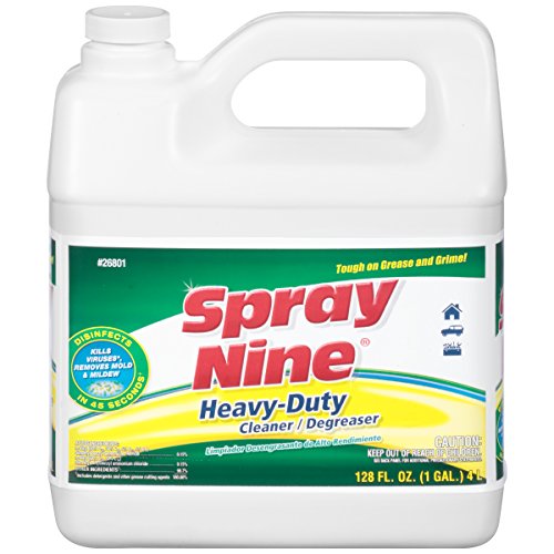 Product Cover Spray Nine 26801 Heavy Duty Cleaner/Degreaser and Disinfectant - 1 Gallon, (Pack of 1)