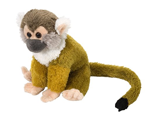 Product Cover Wild Republic Squirrel Monkey Plush, Stuffed Animal, Plush Toy, Gifts for Kids, Cuddlekins 8 Inches