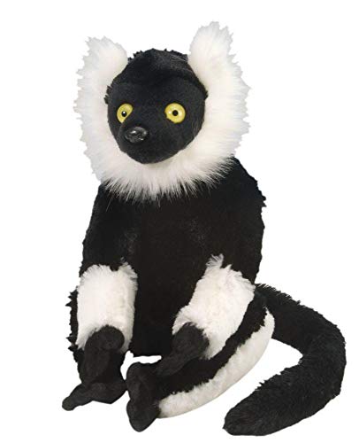Product Cover Wild Republic Lemur Plush, Stuffed Animal, Plush Toy, Gifts for Kids, Cuddlekins 12 Inches