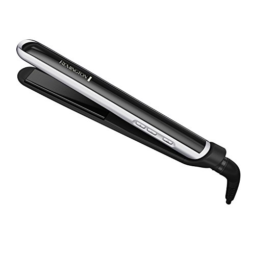 Product Cover Remington S9500PP Pearl Pro Ceramic Flat Iron, 1-inch, Black