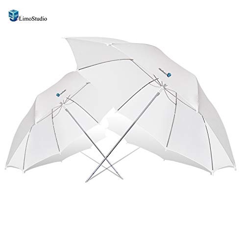 Product Cover LimoStudio 2X 33 Studio Lighting Umbrellas Translucent White Soft Umbrella, AGG124-A