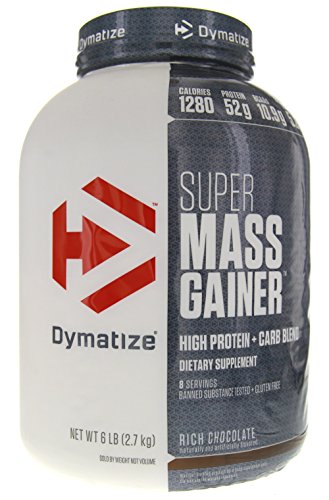 Product Cover Dymatize Super Mass Gainer Chocolate 6 lbs (2,722g) (Packaging May Vary)
