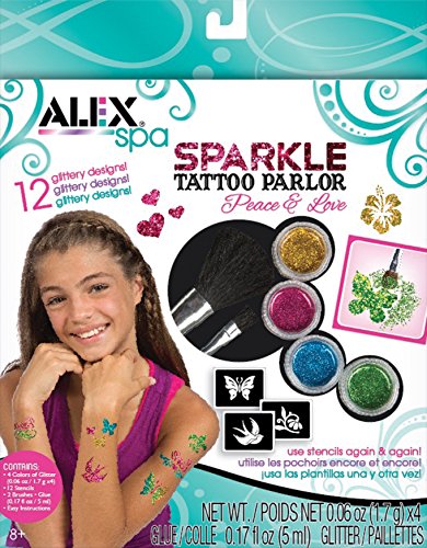 Product Cover ALEX Spa Fun Sparkle Tattoo Parlor - Peace and Love