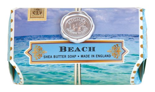 Product Cover Michel Design Works 8.7-Ounce Bath Soap Bar, Beach, Large