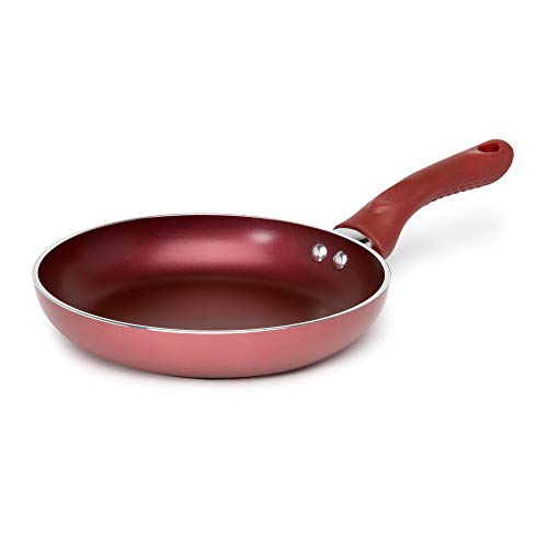 Product Cover Ecolution Evolve Non-Stick Fry Pan PFOA Free Hydrolon Non-Stick -Pure Heavy-Gauge Aluminum with a Soft Silicone Handle