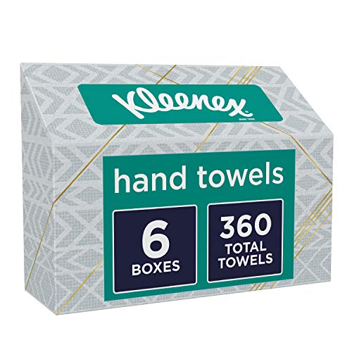 Product Cover Kleenex Hand Towels, 6 Boxes, 60 Towels Per Box