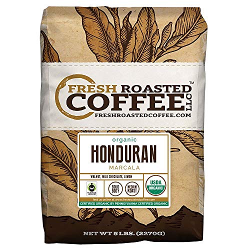 Product Cover Honduran Marcala FTO Coffee, Whole Bean Coffee, Fresh Roasted Coffee LLC. (5 lb.)