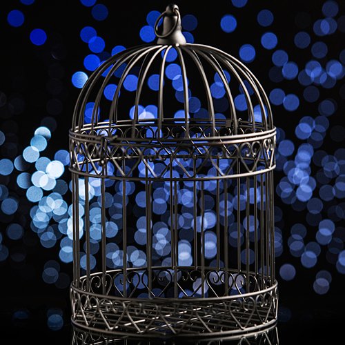 Product Cover Shindigz Decorative Black Bird Cage Centerpiece