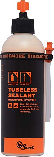 Product Cover Orange Seal Cycling Tubeless Tire Sealant with Injection System, 8 oz