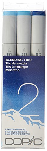 Product Cover Copic Marker Sketch Blending Trio Markers, SBT 2, 3-Pack (SBT-2)