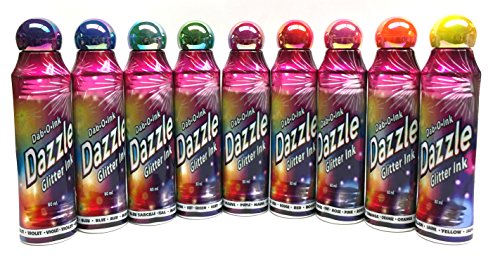 Product Cover Dazzle Glitter Bingo Dauber Ink 12-Pack - Mixed Colors