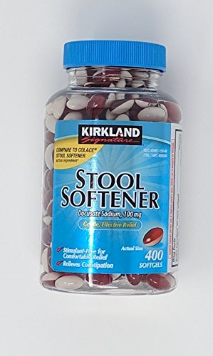 Product Cover Kirkland Signature Stool Softener 100 mg, 400 Softgels