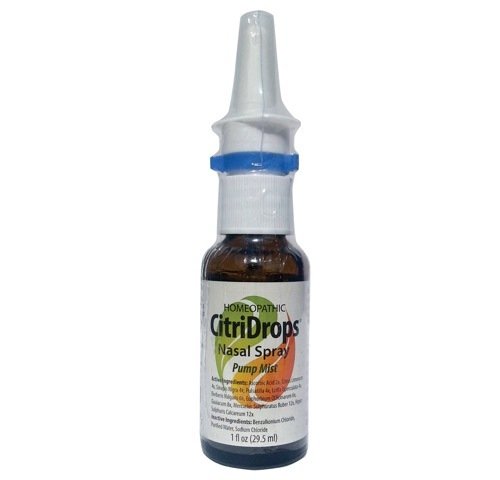 Product Cover Micro Balance CitriDrops Nasal Spray 1 FL OZ., Relief from Sinusitis and Mold Allergy Symptoms Non Addictive