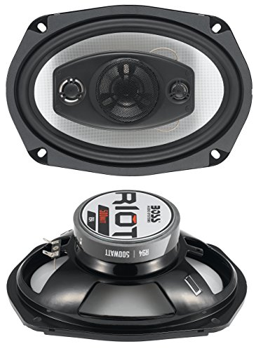 Product Cover BOSS Audio Systems R94 500 Watt Per Pair, 6 x 9 Inch, Full Range, 4 Way Car Speakers Sold in Pairs
