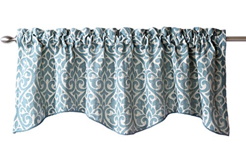 Product Cover Stylemaster Bryce Chenille Scalloped Valance with Cording, 55