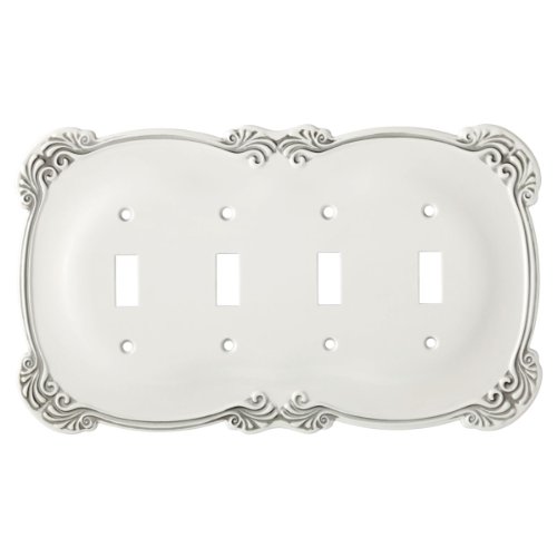 Product Cover Arboresque Quad Switch Wall Plate / Switch Plate / Cover, Packaging may Vary