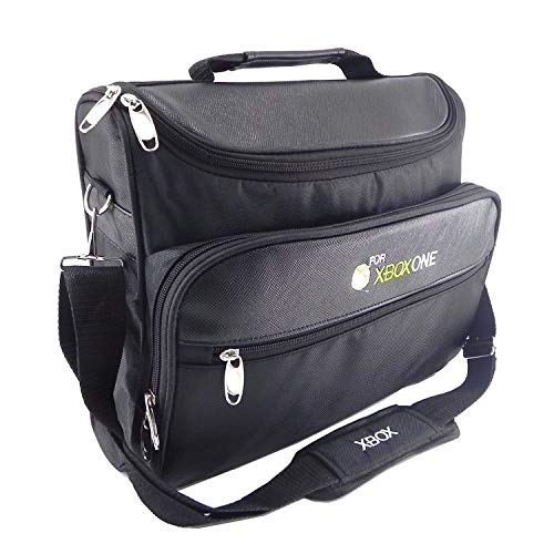 Product Cover UbiGear Travel Carry Case Bag for Microsoft Ms Xbox One Console Shoulder Carrying Black