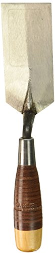 Product Cover W. Rose RO58-5L Margin Trowel with Leather Handle, 5-Inch x 2-Inch, Steel Grey and Brown Leather