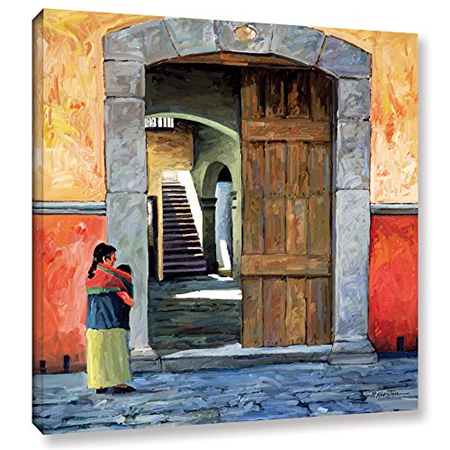 Product Cover Art Wall Guanajuato Door Gallery Wrapped Canvas Art by Rick Kersten, 36 by 36-Inch