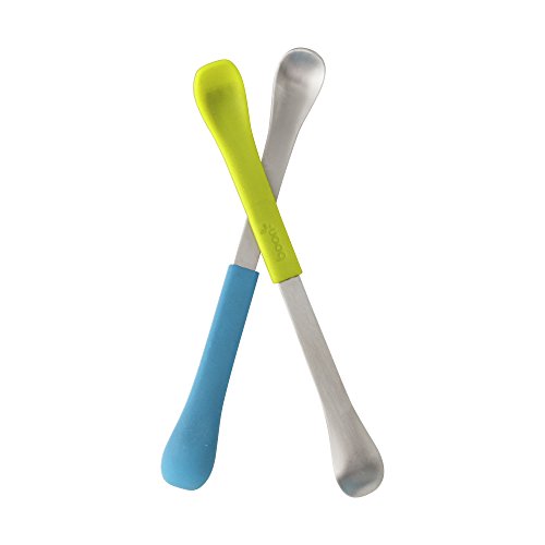 Product Cover Boon Swap 2-in-1 Baby Spoon, Blue/Green