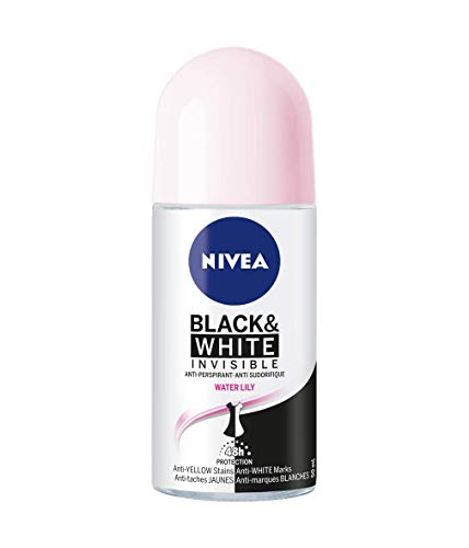 Product Cover Nivea Antiperspirant Deodorant Invisible Clear Roll On for Black and White- 48 Hour Protection- 1.7 Fl Oz Size