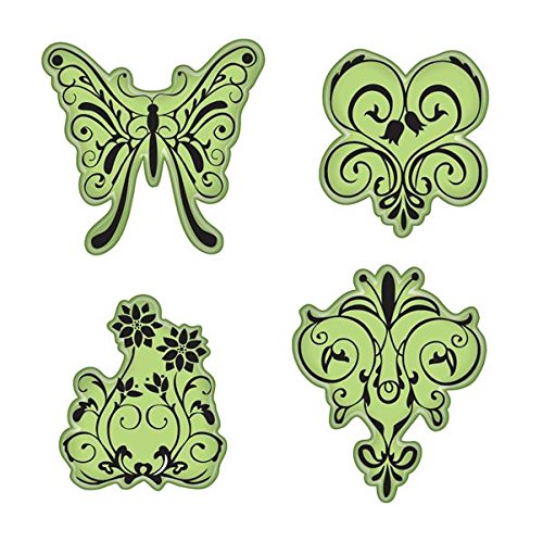 Product Cover Inkadinkado Stamping Gear Cling Stamps, Butterfly Garden