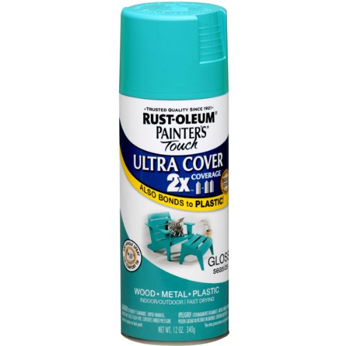 Product Cover Rust-Oleum 267116 Painter's Touch Ultra Cover, 12 oz, Seaside